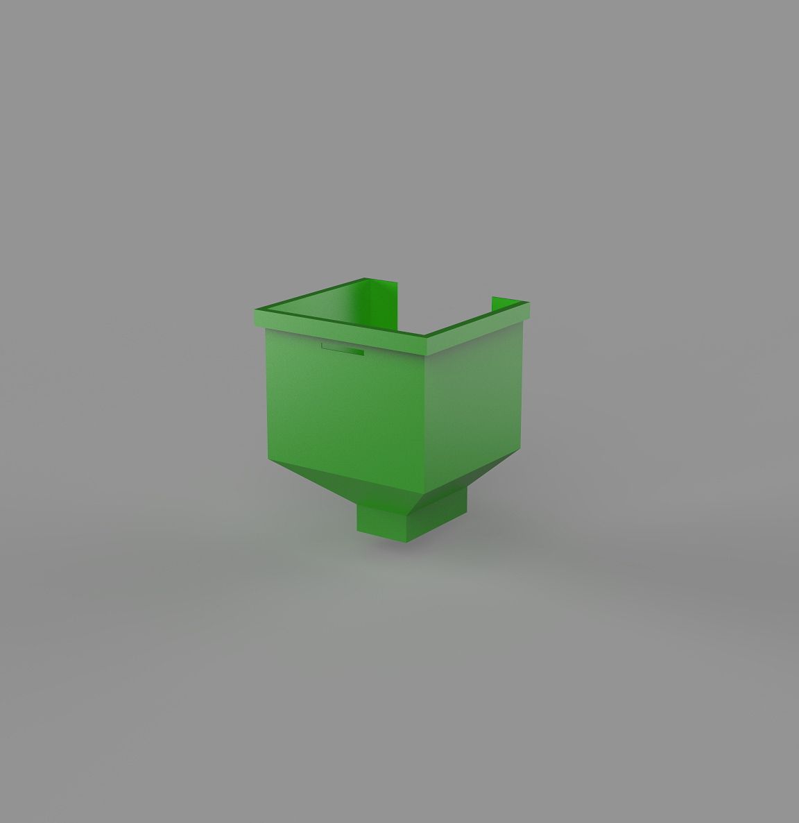 Collector boxes and chimney caps: profile drawing